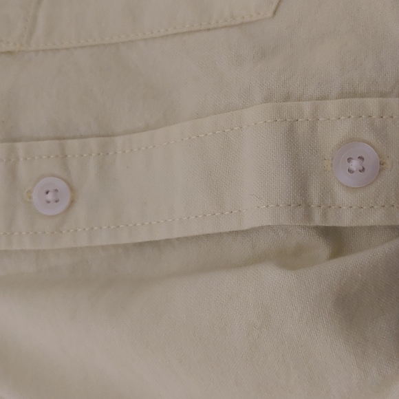 VANS Men's Houser Short Sleeve Pastel Yellow Shirt - size Small - NEW w/tag - Picture 10 of 10